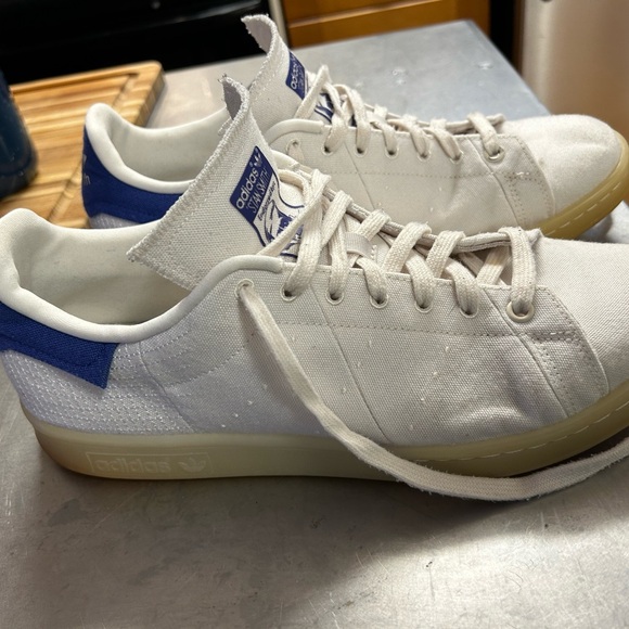 Adidas Stan Smith - Off White Canvas Sneakers - Picture 1 of 6